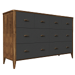 Комод из массива бука с 8-ю ящиками Tasteful Furniture варинант исполнения - 2 | Loft Concept в Липецке