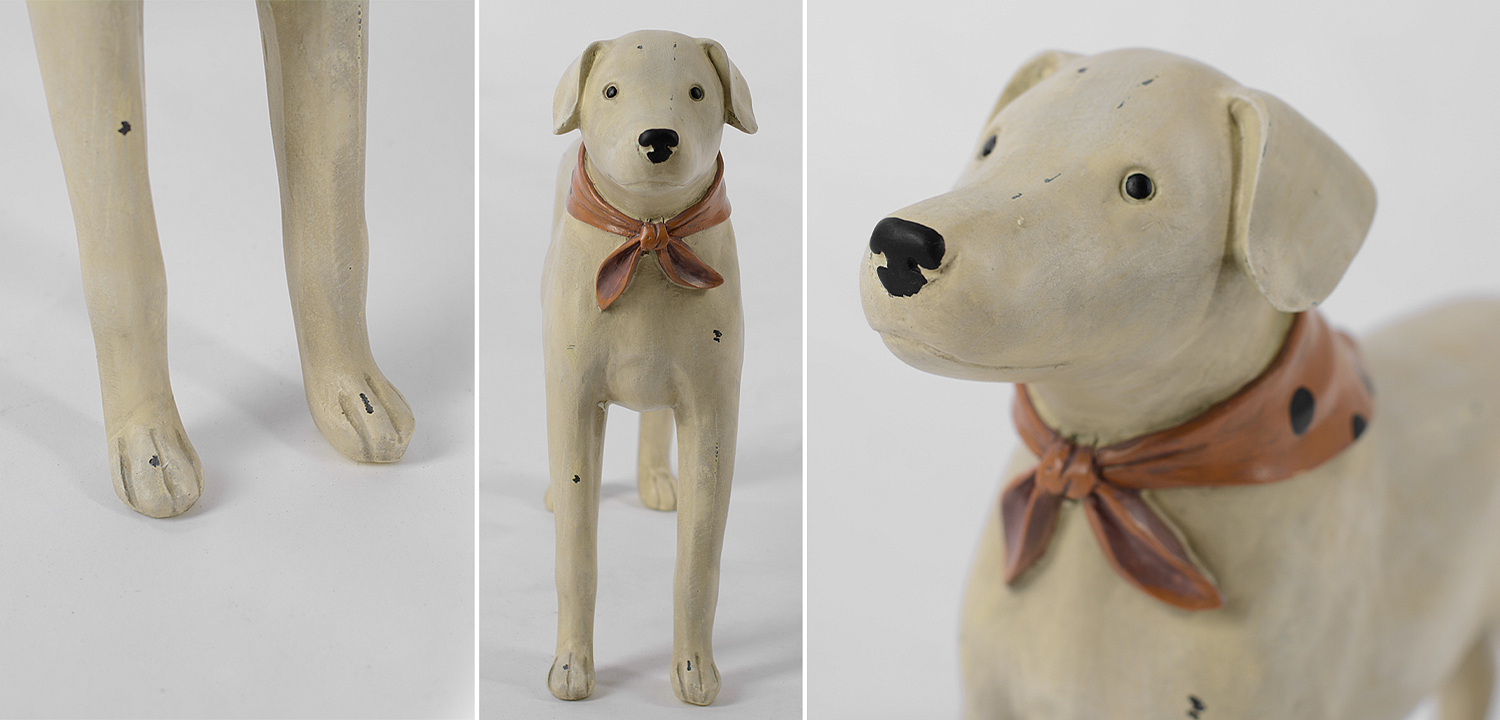 Статуэтка Dog in scarf Статуэтка Dog in scarf - Loft-Concept в Липецке