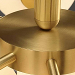 Люстра круглая со стеклянными сферами Maleficent варинант исполнения - 2 | Loft Concept в Липецке