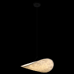 Подвесной светильник с белым тканевым плафоном в форме облака Crystal Cloud Junction варинант исполнения - 3 | Loft Concept в Липецке