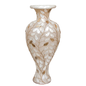 Торшер из перламутра в виде вазы Indonesian Vase