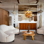 Тканый вручную монументальный настенный гобелен Earth Flow варинант исполнения - 1 | Loft Concept в Липецке