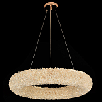 Люстра подвесная кольцевая хрустальная Round Chandelier Made of Clear Crystal варинант исполнения - 1 | Loft Concept в Липецке