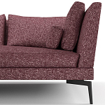 Мебельная ткань Шенилл фиолетовый цвет 138 см T4-25 варинант исполнения - 7 | Loft Concept в Липецке