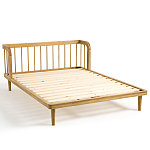 Кровать из массива дуба с пружинным блоком Mateta варинант исполнения - 5 | Loft Concept в Липецке