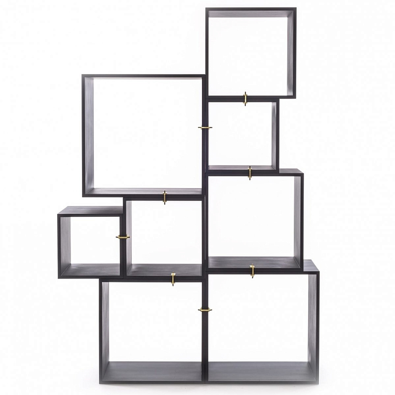 Стеллаж Seletti Assemblage Antracite Графит Золотой Стеллаж Seletti Assemblage Antracite Графит Золотой в Липецке | Loft Concept