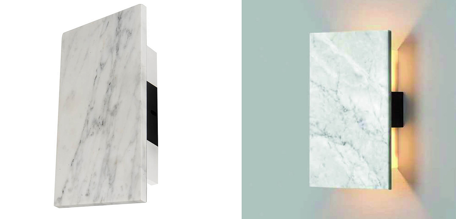 Бра Jordy Marble Slab Wall Lamp Бра Jordy Marble Slab Wall Lamp - Loft-Concept в Липецке