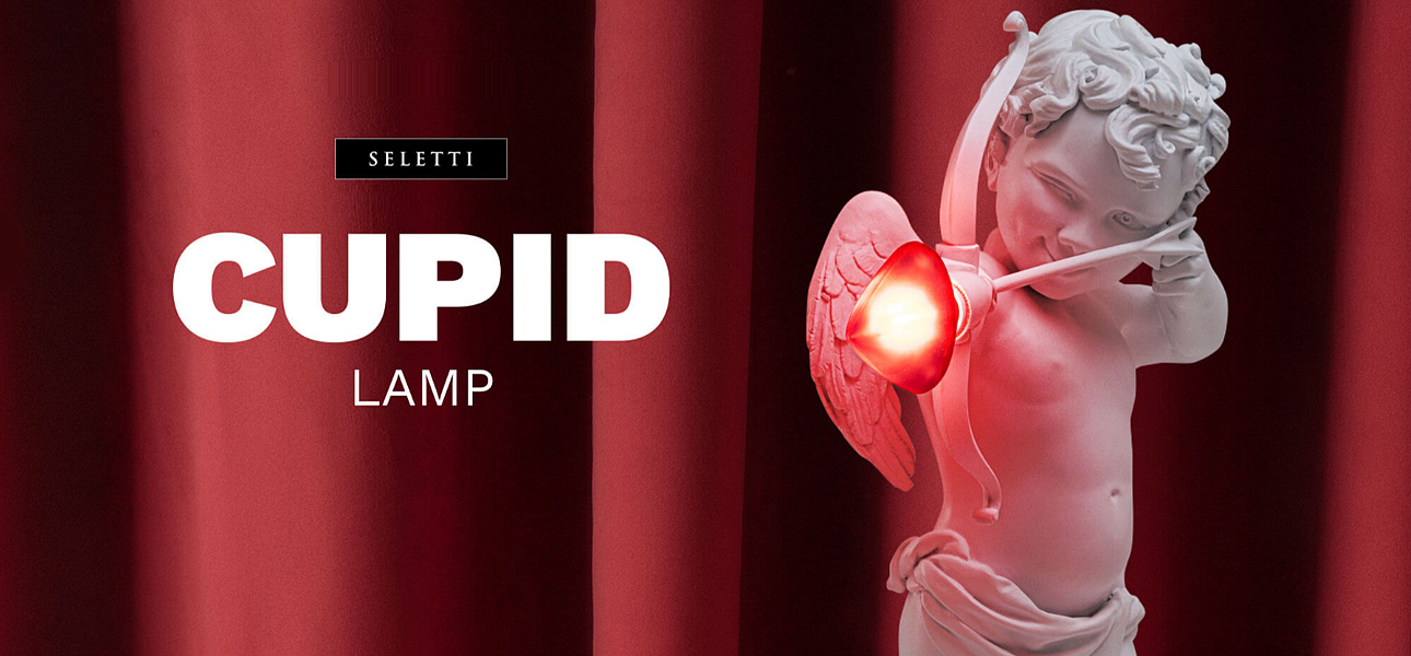 Настольная лампа Купидон со стрелой Seletti Cupid Lamp Настольная лампа Купидон со стрелой Seletti Cupid Lamp - Loft-Concept в Липецке