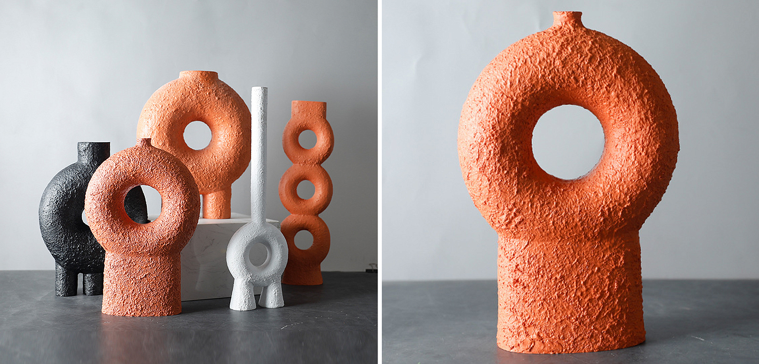 Ваза One Leg Ceramic Vase by Faina Ваза One Leg Ceramic Vase by Faina - Loft-Concept в Липецке