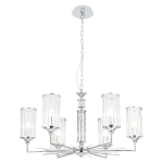 Люстра с 6-ю цилиндрическими стеклянными плафонами Jeanette варинант исполнения - 6 | Loft Concept в Липецке