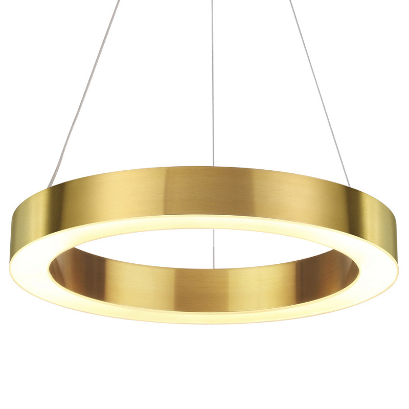 Люстра Gold Ribbon Ring Золотой Люстра Gold Ribbon Ring Золотой в Липецке | Loft Concept