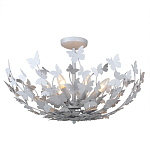 Потолочный светильник с абажуром оформленным в виде стаи бабочек Eternal Butterflies варинант исполнения - 1 | Loft Concept в Липецке