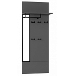 Вешалка настенная цвета графит Strict Lines варинант исполнения - 1 | Loft Concept в Липецке