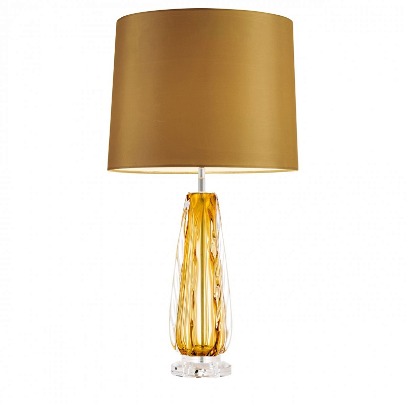 Настольная лампа Eichholtz Table Lamp Flato Оранжевое Стекло Горчичный Настольная лампа Eichholtz Table Lamp Flato Оранжевое Стекло Горчичный в Липецке | Loft Concept