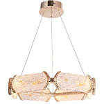 Люстра кольцевая с текстурным природным рисунком IceFlame варинант исполнения - 6 | Loft Concept в Липецке