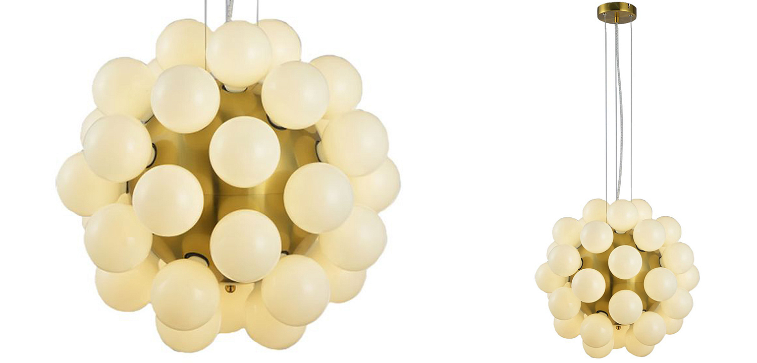 Люстра Korneli Chandelier white Люстра Korneli Chandelier white - Loft-Concept в Липецке