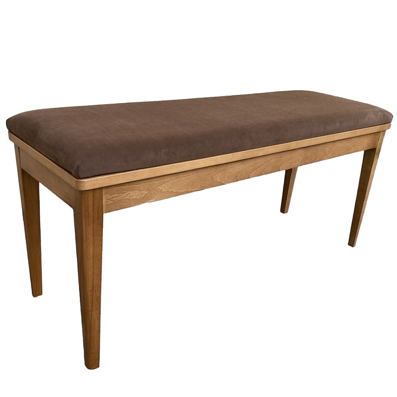 Банкетка из массива бука Tasteful Furniture Коричневый Банкетка из массива бука Tasteful Furniture Коричневый в Липецке | Loft Concept