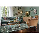 Кресло велюровое горчичного цвета Diaspro Mustard Armchair варинант исполнения - 7 | Loft Concept в Липецке