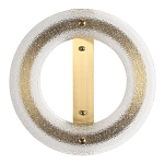 Бра круглое с эффектом морозного стекла Freezing Pattern варинант исполнения - 2 | Loft Concept в Липецке