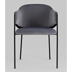 Стул Brace велюр молочный варинант исполнения - 4 | Loft Concept в Липецке