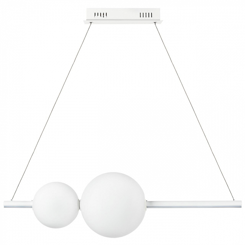 Люстра Galla Bubbles Line Белый Люстра Galla Bubbles Line Белый в Липецке | Loft Concept