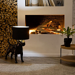 Лампа COLLECTION OF DOGS с абажуром Бультерьер варинант исполнения - 6 | Loft Concept в Липецке