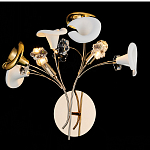 Бра в виде белых и золотых цветов каллы Refined Taste of Light варинант исполнения - 1 | Loft Concept в Липецке