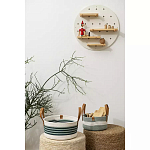 Корзина для хранения с ручками Interlacement Green варинант исполнения - 5 | Loft Concept в Липецке