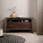 Дизайнерский комод в металлическом каркасе Valerian варинант исполнения - 2 | Loft Concept в Липецке