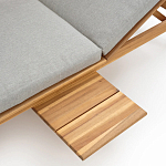 Садовый диван-трансофрмер Kate серый варинант исполнения - 3 | Loft Concept в Липецке