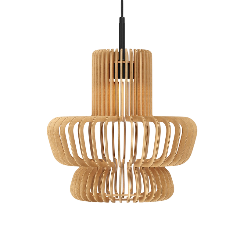 Подвесной светильник Namiki 14Вт 2700-4000К Черный Древесина в Липецке | Loft Concept 