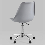 Офисный стул на металлическом основании EGGERY Grey пластик варинант исполнения - 4 | Loft Concept в Липецке