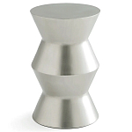 Приставной стол из сплава алюминия Solaris варинант исполнения - 1 | Loft Concept в Липецке