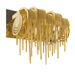 Бра с металлическими дугами и цепочками 33 см Atlantis Chain варинант исполнения - 7 | Loft Concept в Липецке