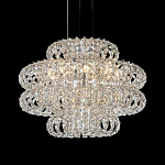 Люстра круглая с россыпью хрусталя Perfection of Diamonds варинант исполнения - 2 | Loft Concept в Липецке