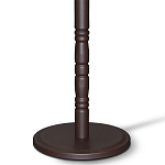 Вешалка напольная коричневая с 4-мя металлическими крючками Noble Branches варинант исполнения - 4 | Loft Concept в Липецке