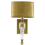 Бра с овальным абажуром на прозрачном основании Masculinity варинант исполнения - 4 | Loft Concept в Липецке