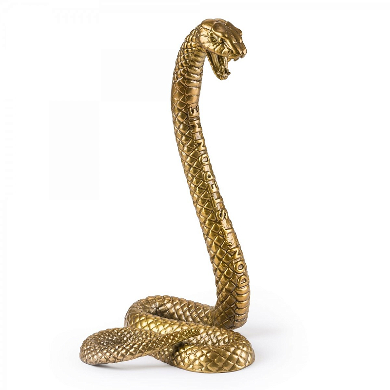 Статуэтка Seletti Wunderkrammer Snake Золотой Статуэтка Seletti Wunderkrammer Snake Золотой в Липецке | Loft Concept