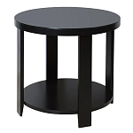 Круглый журнальный стол Jazz Black варинант исполнения - 2 | Loft Concept в Липецке