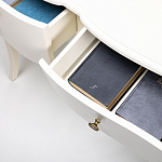 Консоль с выдвижными ящиками Colorfy White варинант исполнения - 5 | Loft Concept в Липецке