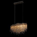 Люстра подвесная с металлическими цепочками и изогнутыми металлическими дугами 72 см Atlantis Chain варинант исполнения - 5 | Loft Concept в Липецке