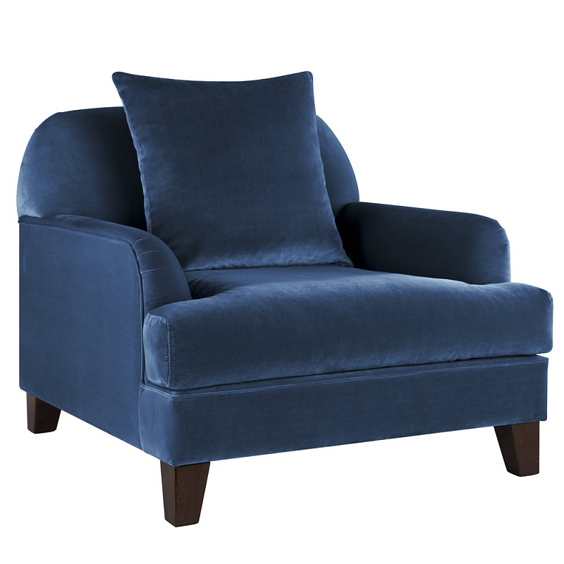 Кресло Grace Deep Blue Синий Кресло Grace Deep Blue Синий в Липецке | Loft Concept