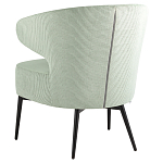 Современное мягкое кресло на металлических ножках Rakush Pistachio варинант исполнения - 4 | Loft Concept в Липецке