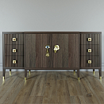 Большой Комод-буфет Elsa Dreams Walnut с ящиками варинант исполнения - 3 | Loft Concept в Липецке