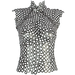 Аксессуар на стену из металла Female Torso Metal Wall Accessory варинант исполнения - 1 | Loft Concept в Липецке