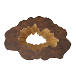 Кофейный стол Burl Exotic tree Coffee Table Black варинант исполнения - 2 | Loft Concept в Липецке