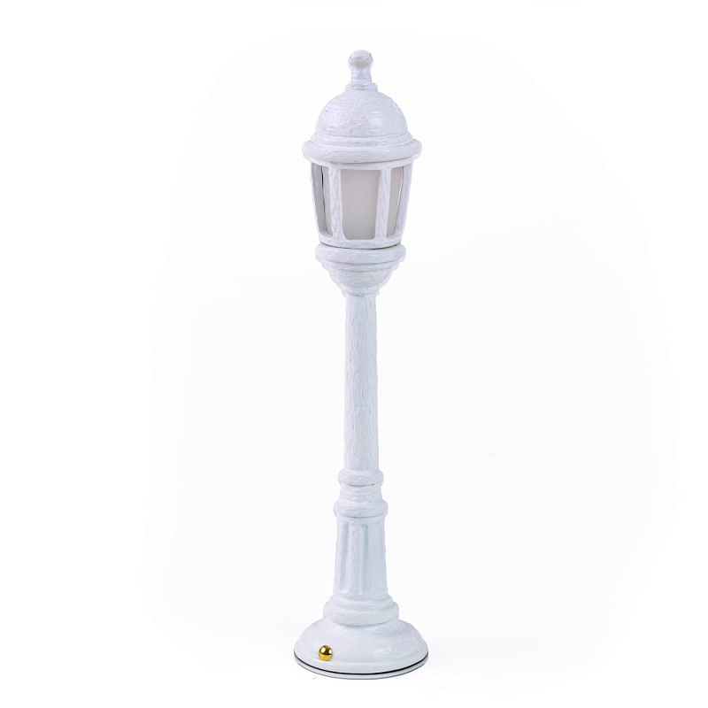 Настольная лампа Seletti Street Lamp Dining White Белый Настольная лампа Seletti Street Lamp Dining White Белый в Липецке | Loft Concept