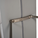 Стул барный серый с обивкой из экокожи Special Support варинант исполнения - 4 | Loft Concept в Липецке