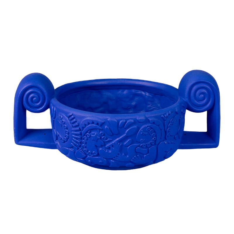 Ваза Seletti Centerpiece Blue Синий Ваза Seletti Centerpiece Blue Синий в Липецке | Loft Concept