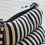 Кресло черно-белое со съемными подушками Celebrity варинант исполнения - 4 | Loft Concept в Липецке